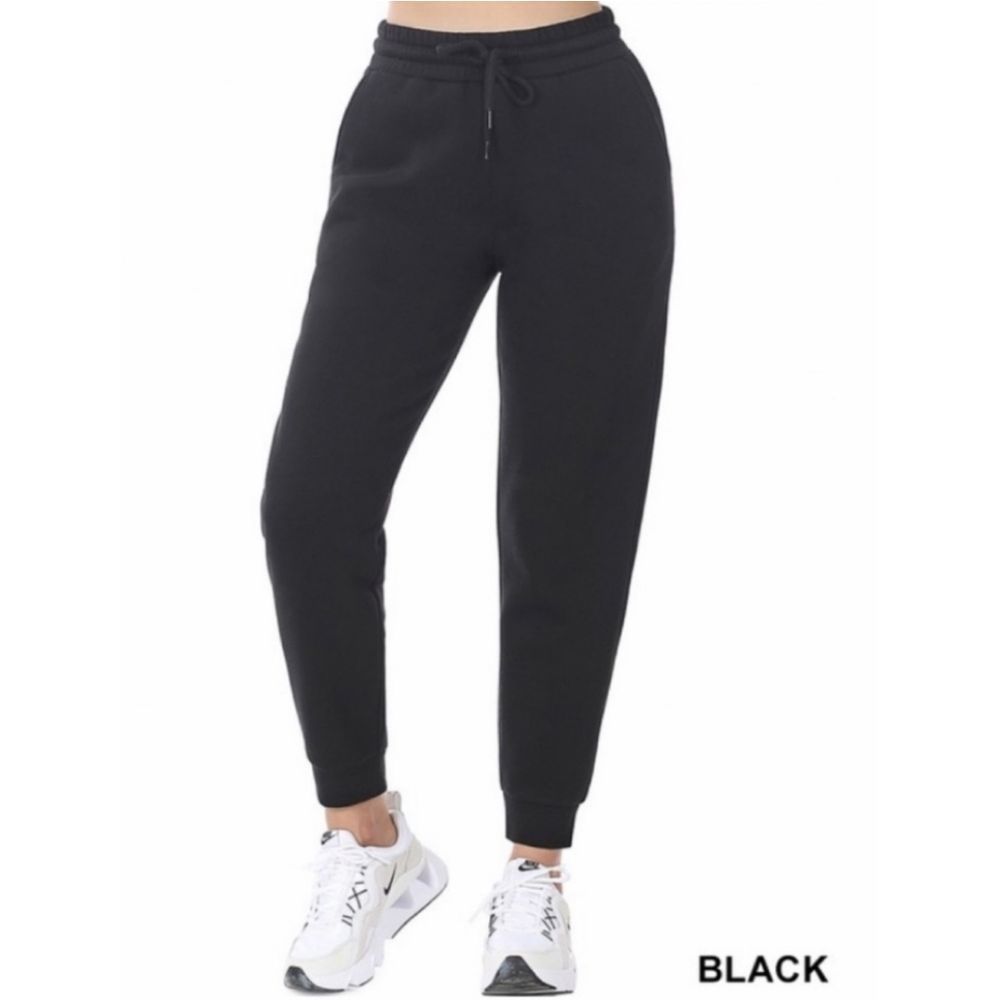 Black Sweatpant Joggers